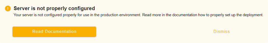 Mergin Maps CE server not configured error