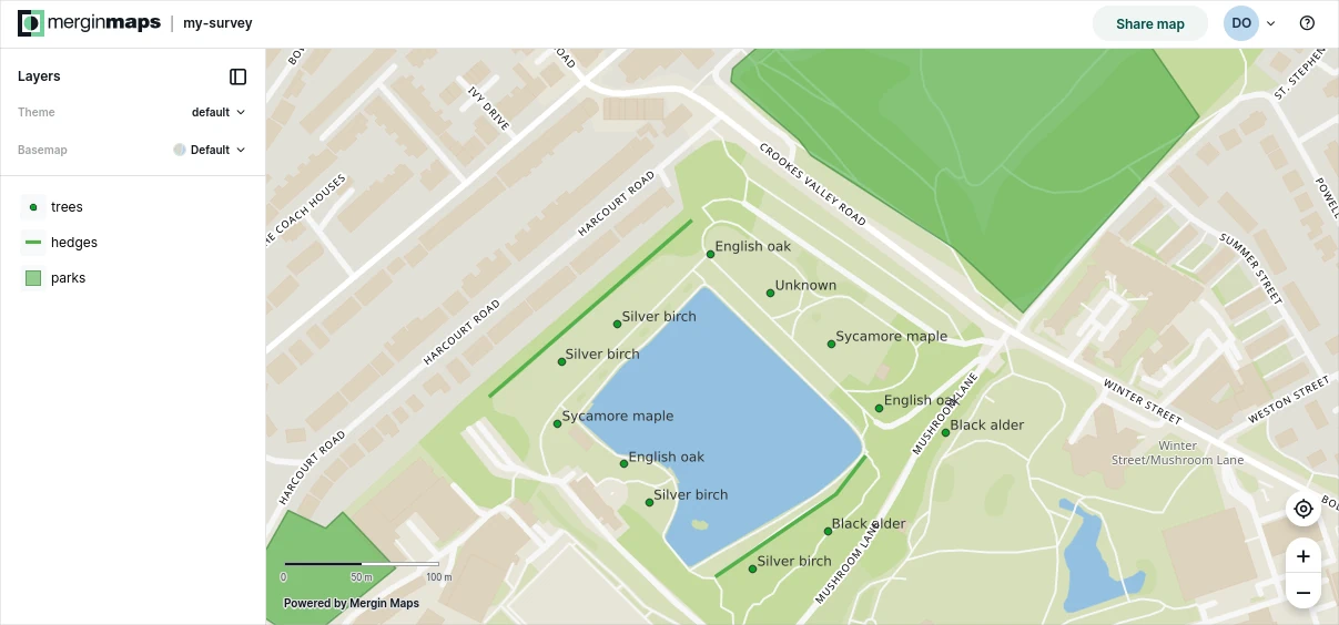 Mergin Maps webmaps Mergin Maps webmaps