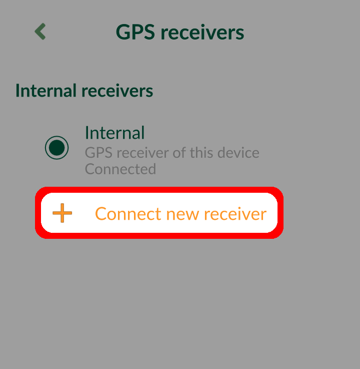 Connect new GPS receiver