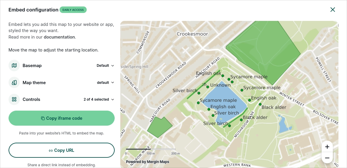 Mergin Maps webmaps embed configuration Mergin Maps webmaps embed configuration