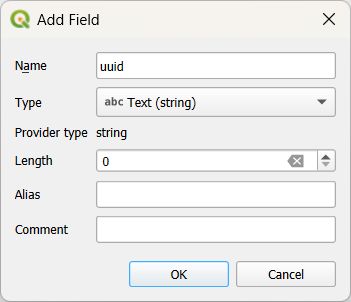 Adding new text field