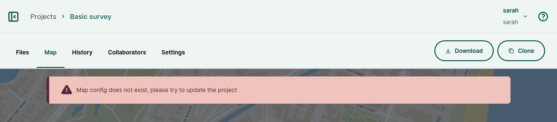 Mergin Maps webmap Map config does not exist Mergin Maps webmap Map config does not exist