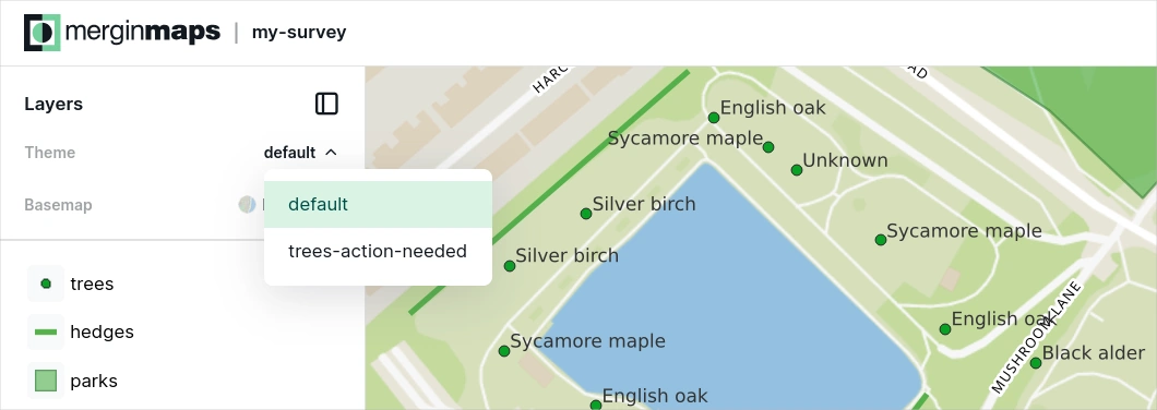 Mergin Maps webmaps toggle layer visibility Mergin Maps webmaps toggle layer visibility